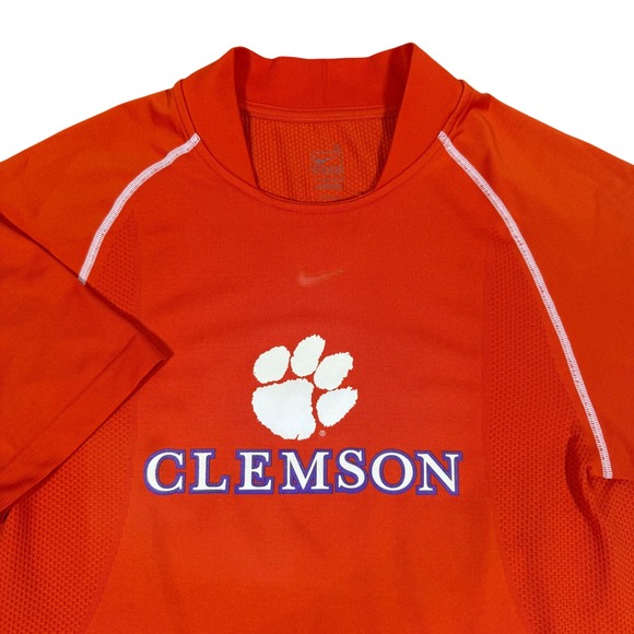 Nike Other - Nike Team Clemson Tigers Performance Shirt Men's Medium Orange NCAA Training